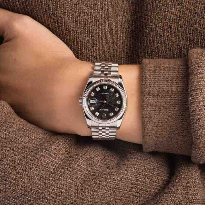 Rolex Datejust Ref 116234 Diamond Jubilee Dial - 5