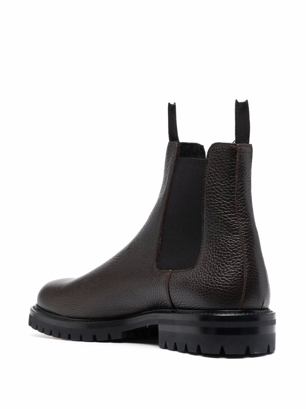 ankle-length leather Chelsea boots - 3