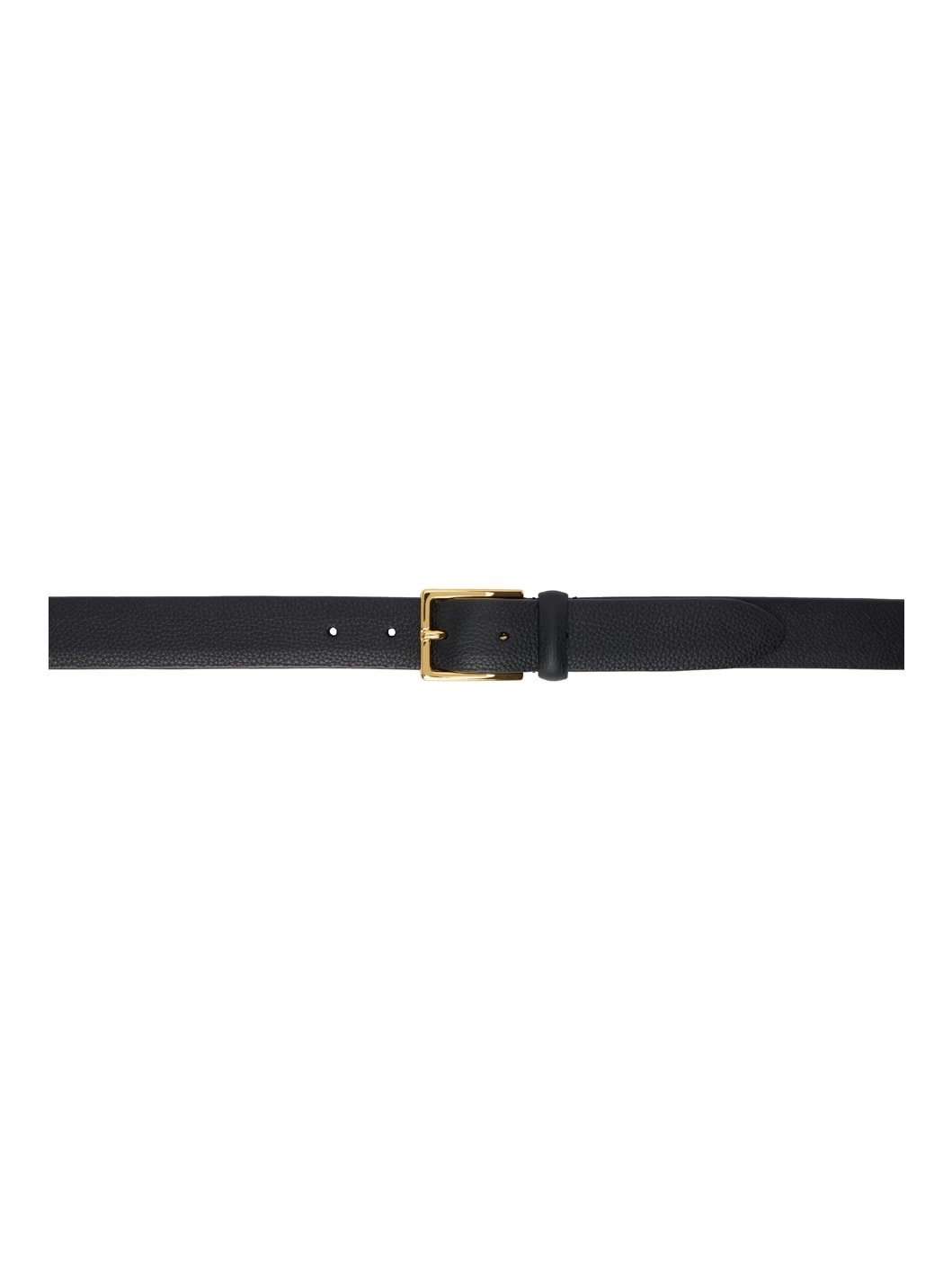 Black Pin-Buckle Belt - 1