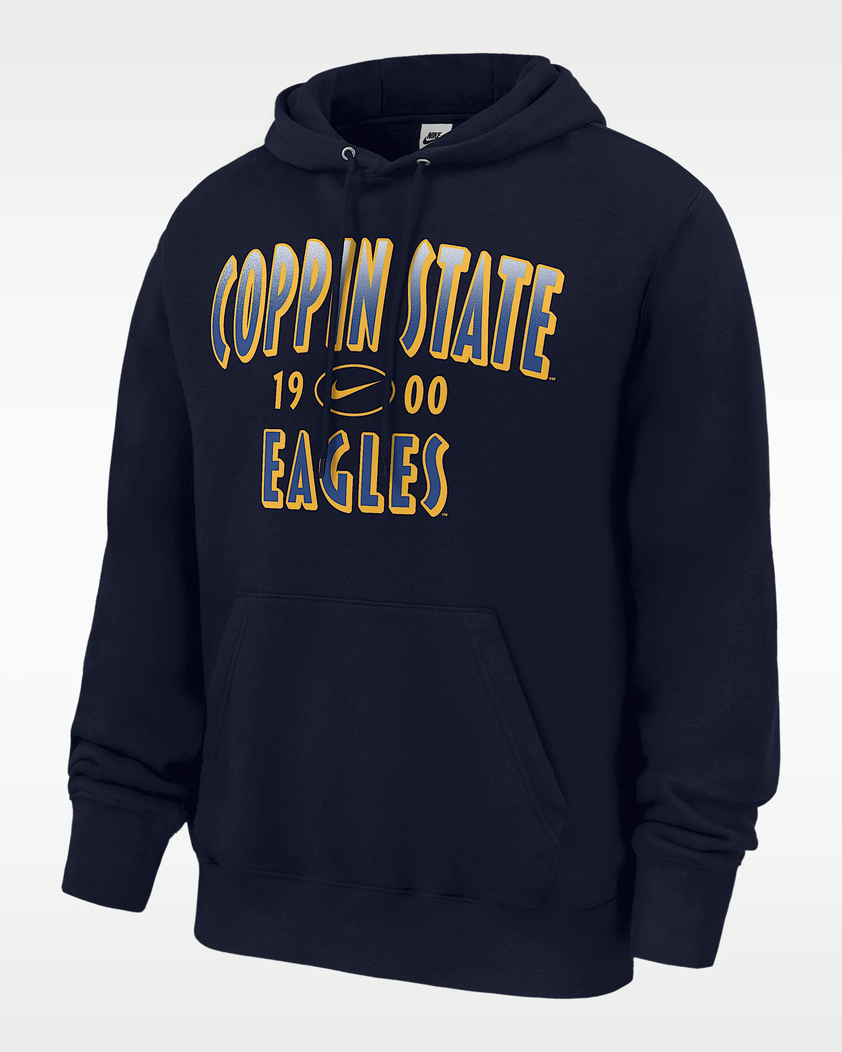 Nike College (Coppin State) Men's Club Fleece Pullover Hoodie - 1
