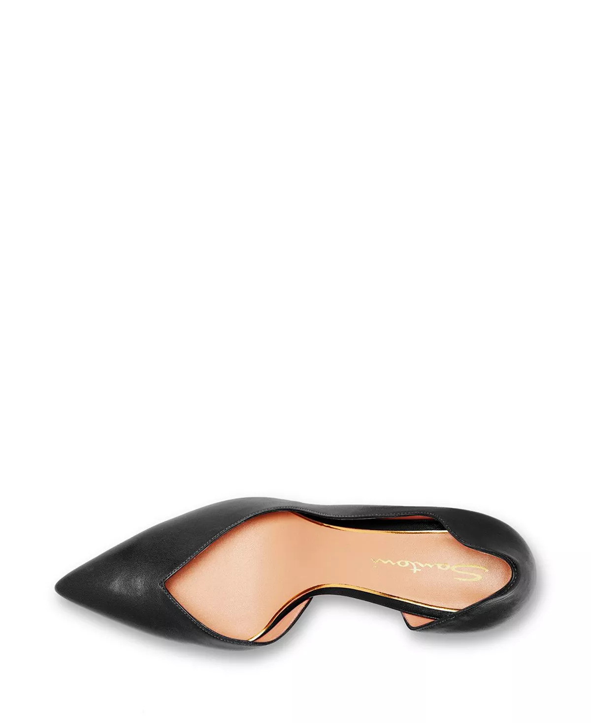 Women's Leather High-Heel Pump - 3