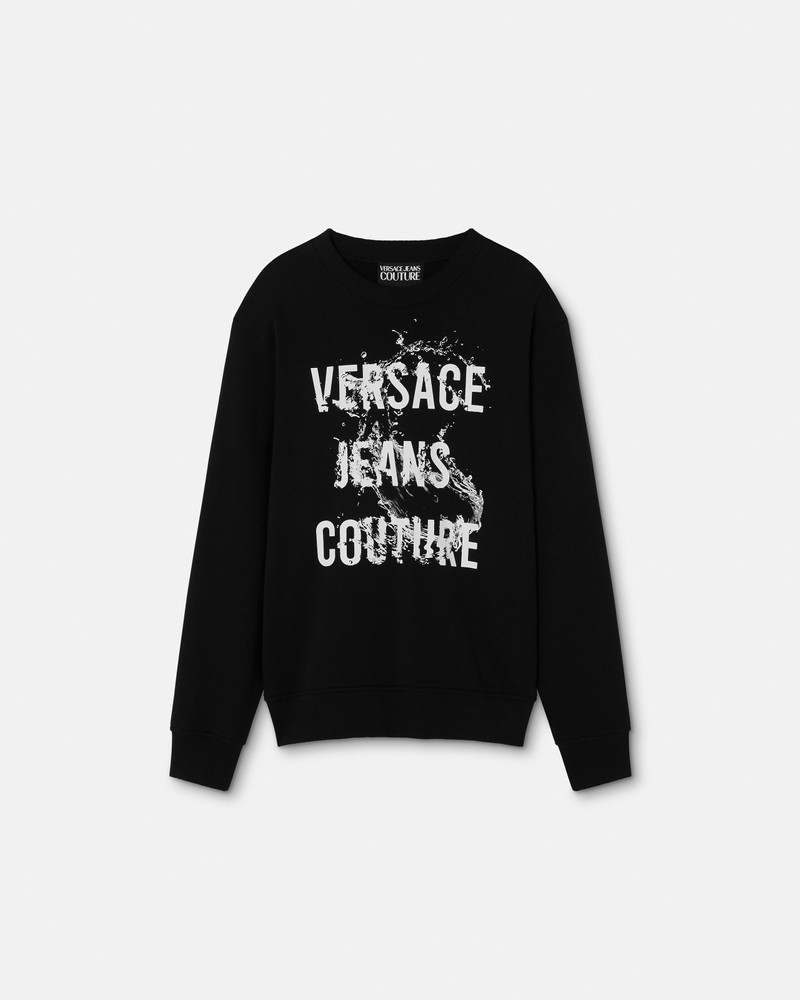 Printed Cotton-Jersey Sweatshirt 1