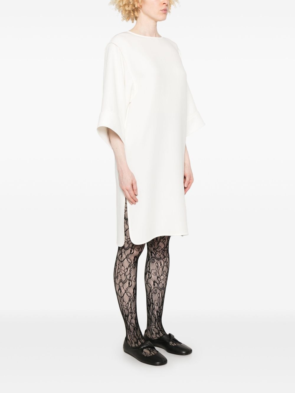 silk mini dress - 3
