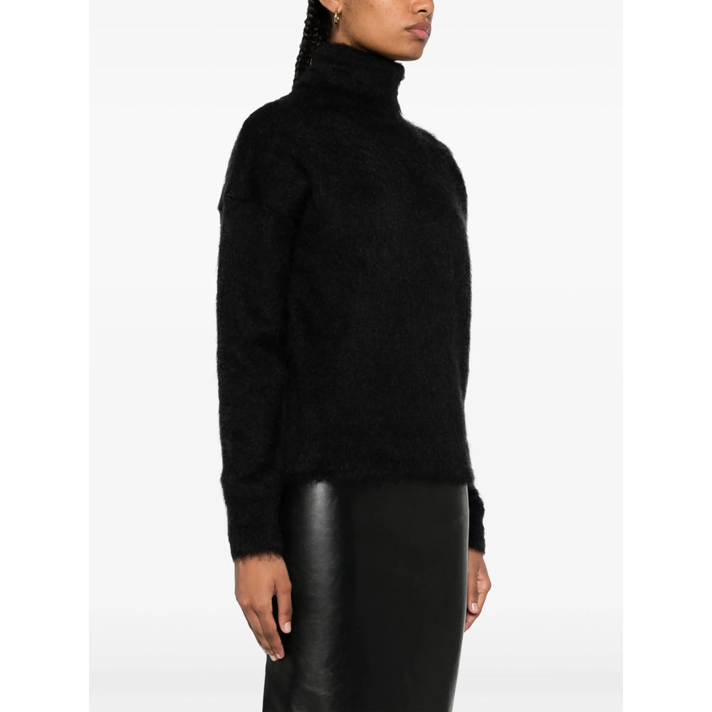 Saint Laurent Black Knitwear - Jumpers Women - 3