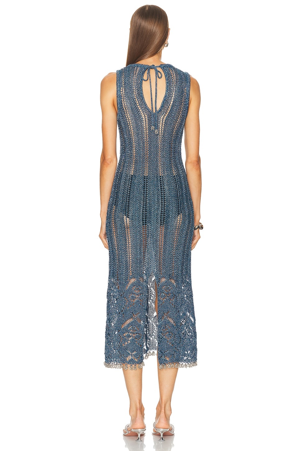 Crochet Lurex Dress - 3