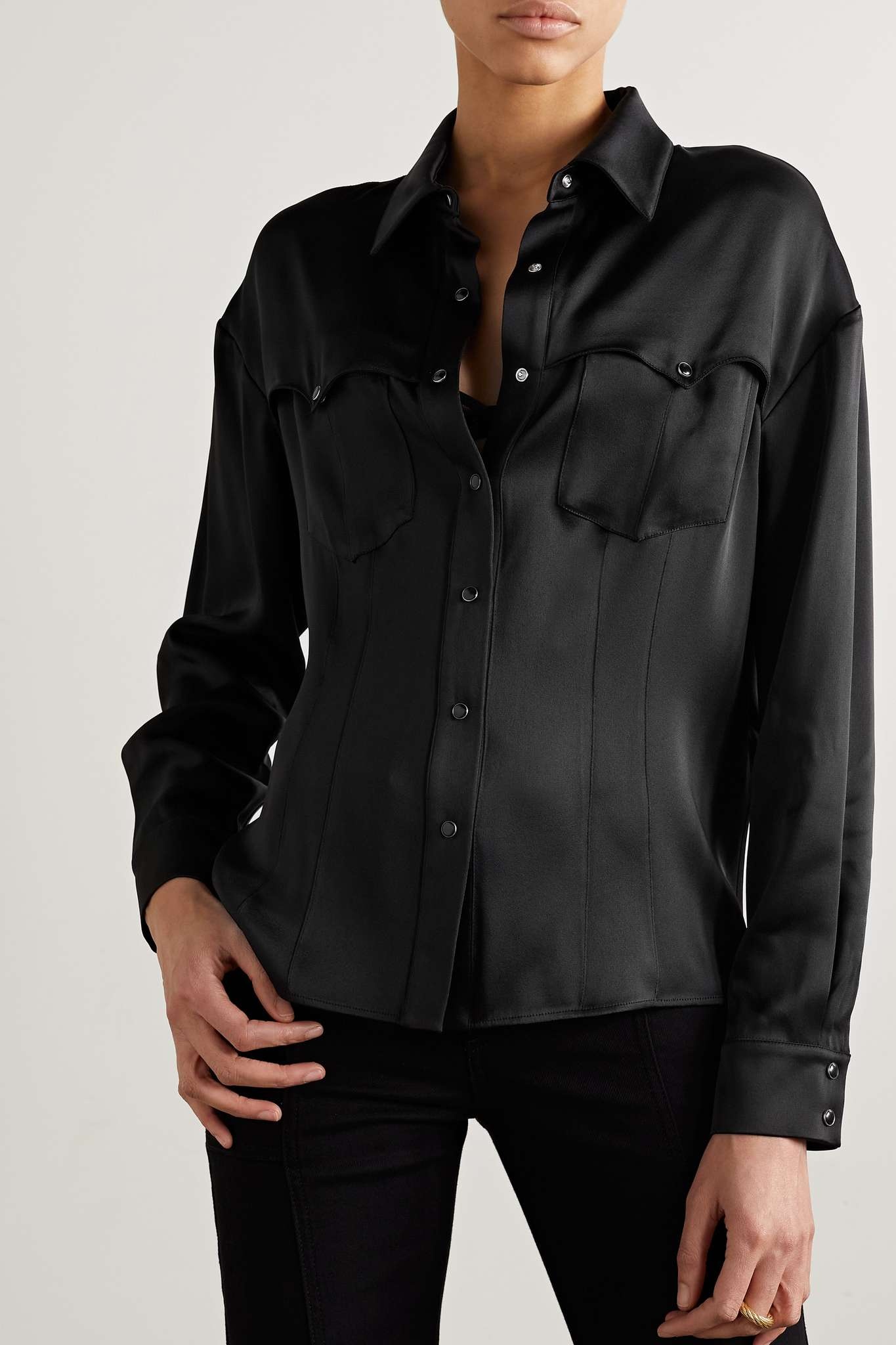Satin shirt - 3