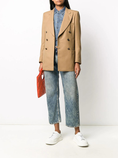 Maison Margiela button-front blazer outlook