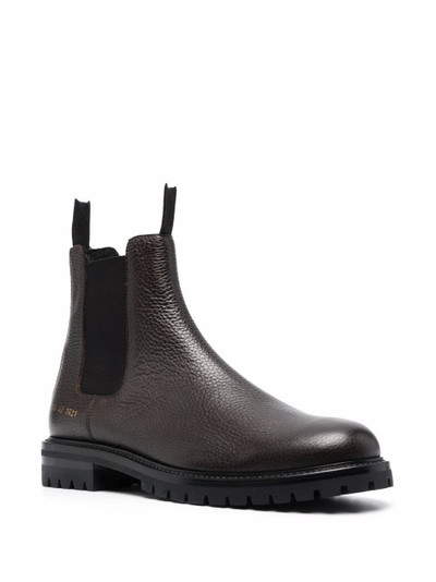 Common Projects ankle-length leather Chelsea boots outlook