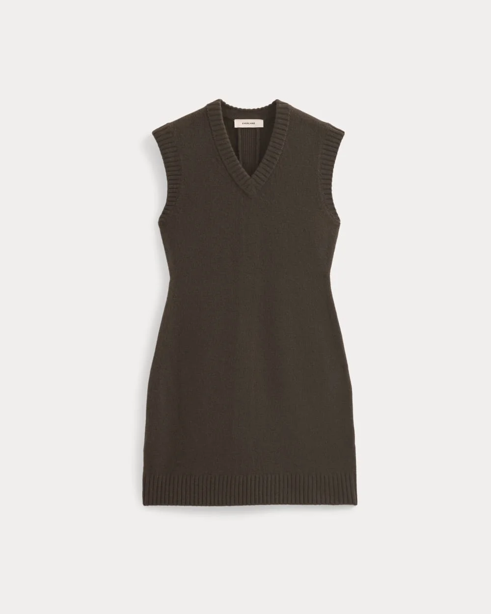 SWEATER MINI DRESS IN LUXE MERINO - 1