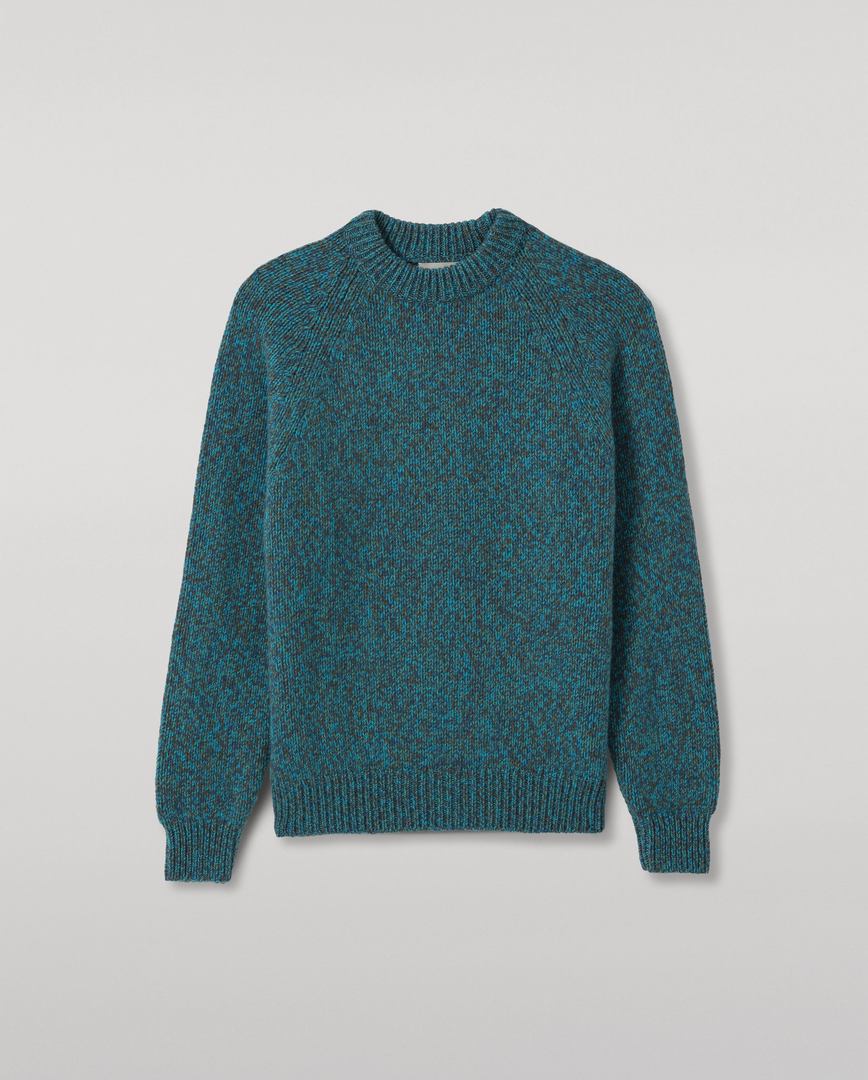 Fyfe Blue Cashmere Jumper - 1