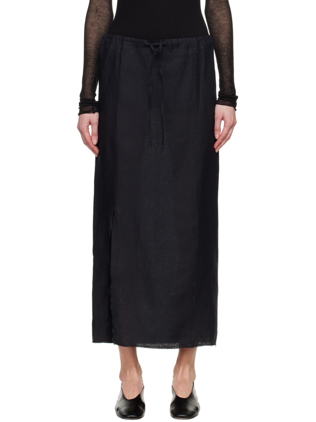Black No.263 Maxi Skirt - 1