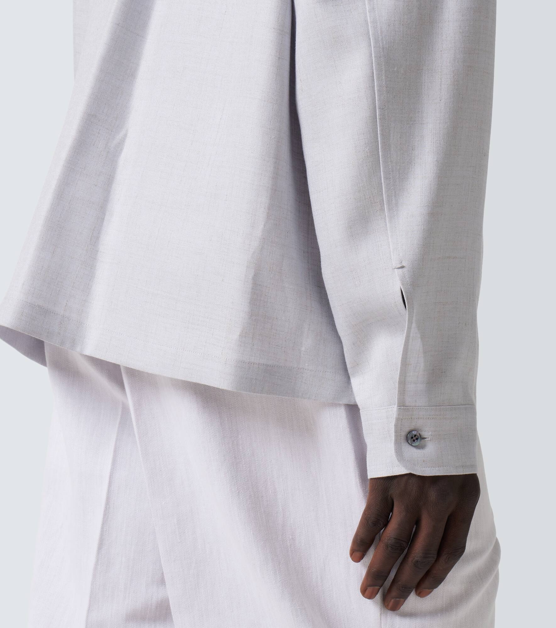 Scritto embroidered overshirt - 6
