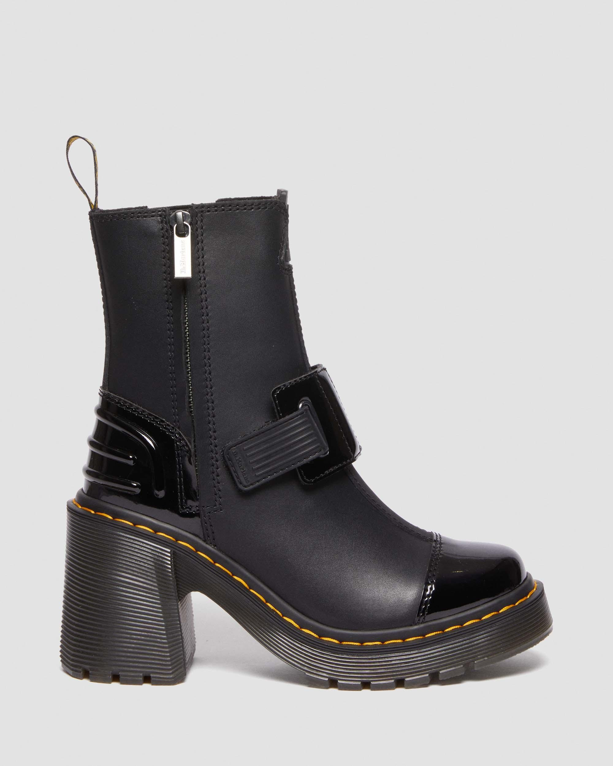 Gaya Alternative Leather Heeled Chelsea Boots - 6