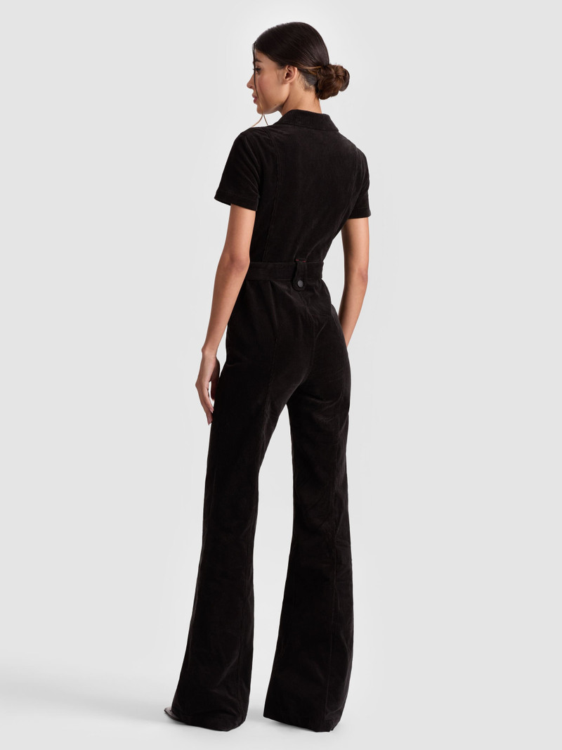 Alice + Olivia GORGEOUS CORDUROY JUMPSUIT outlook