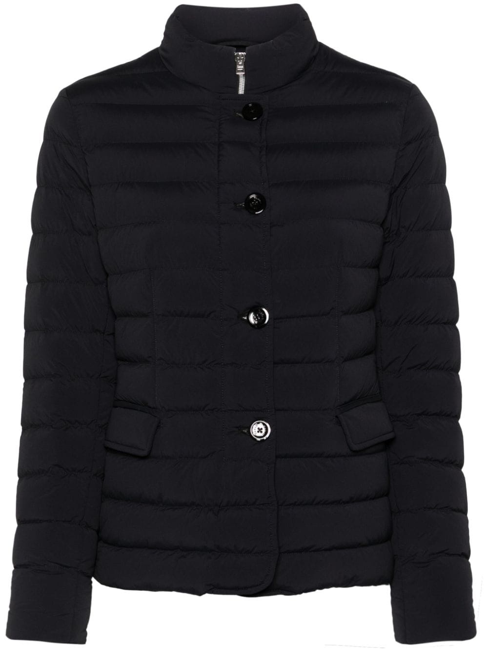 mock-neck down jacket - 1