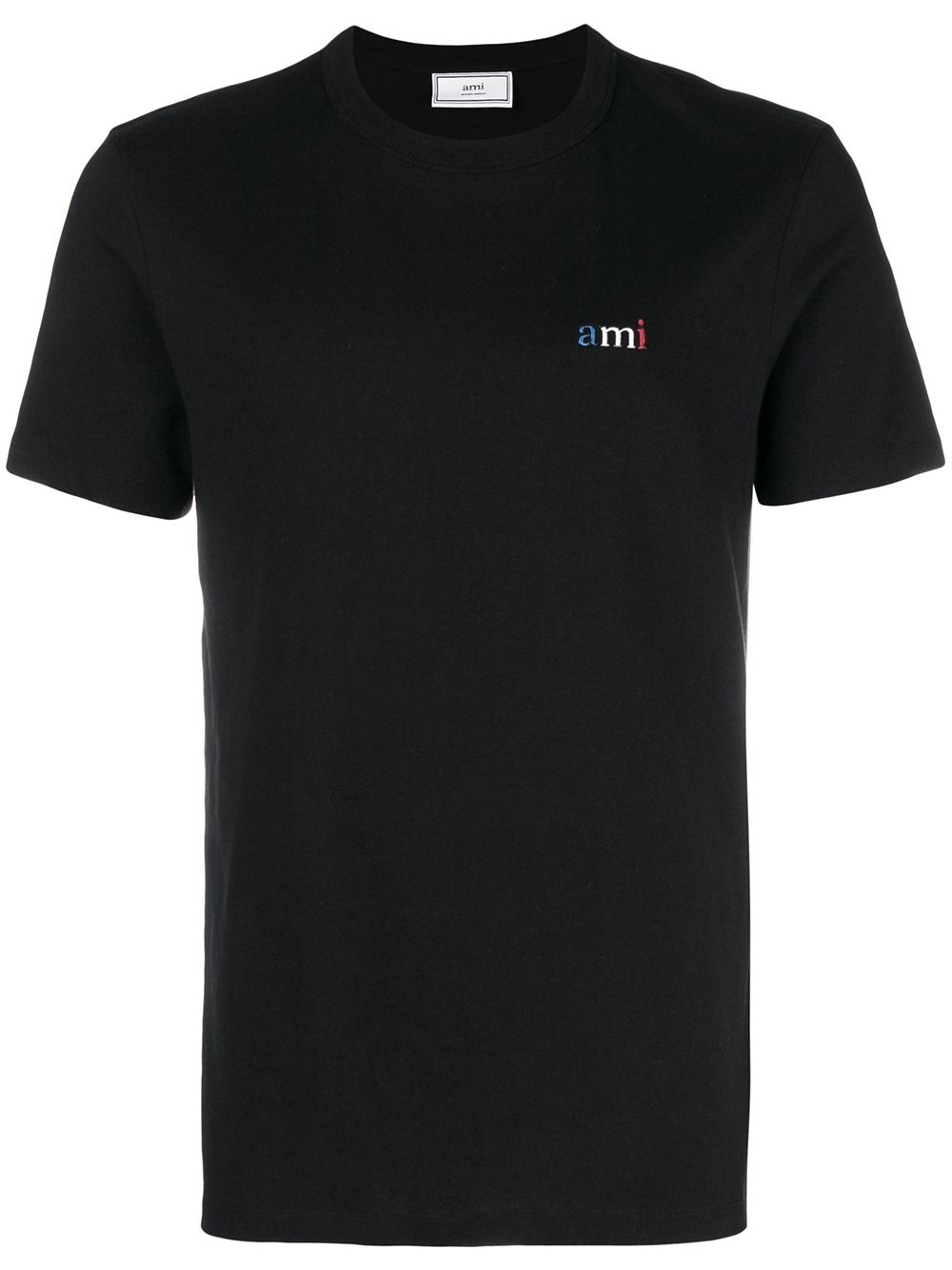 T-Shirt With Ami Embroidery - 1