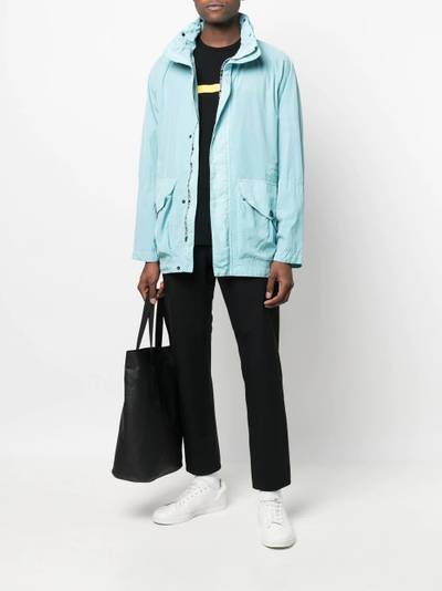 Stone Island long-sleeve zip-fastening jacket outlook