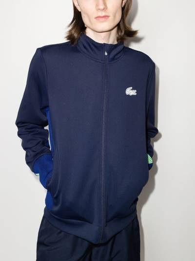 LACOSTE logo-embroidered track jacket outlook