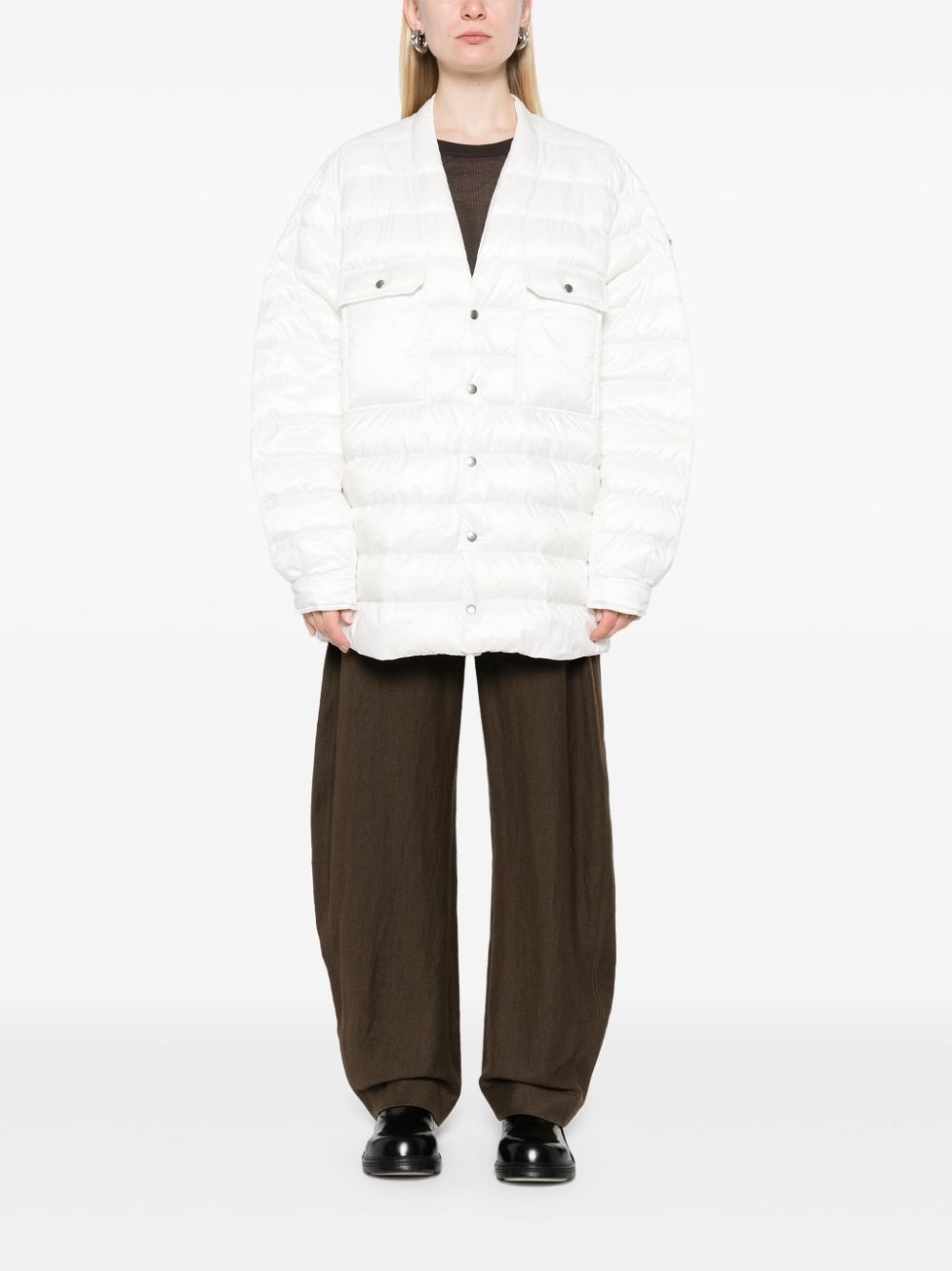 RICK OWENS X MONCLER - Unisex Woven Outershirt - 2