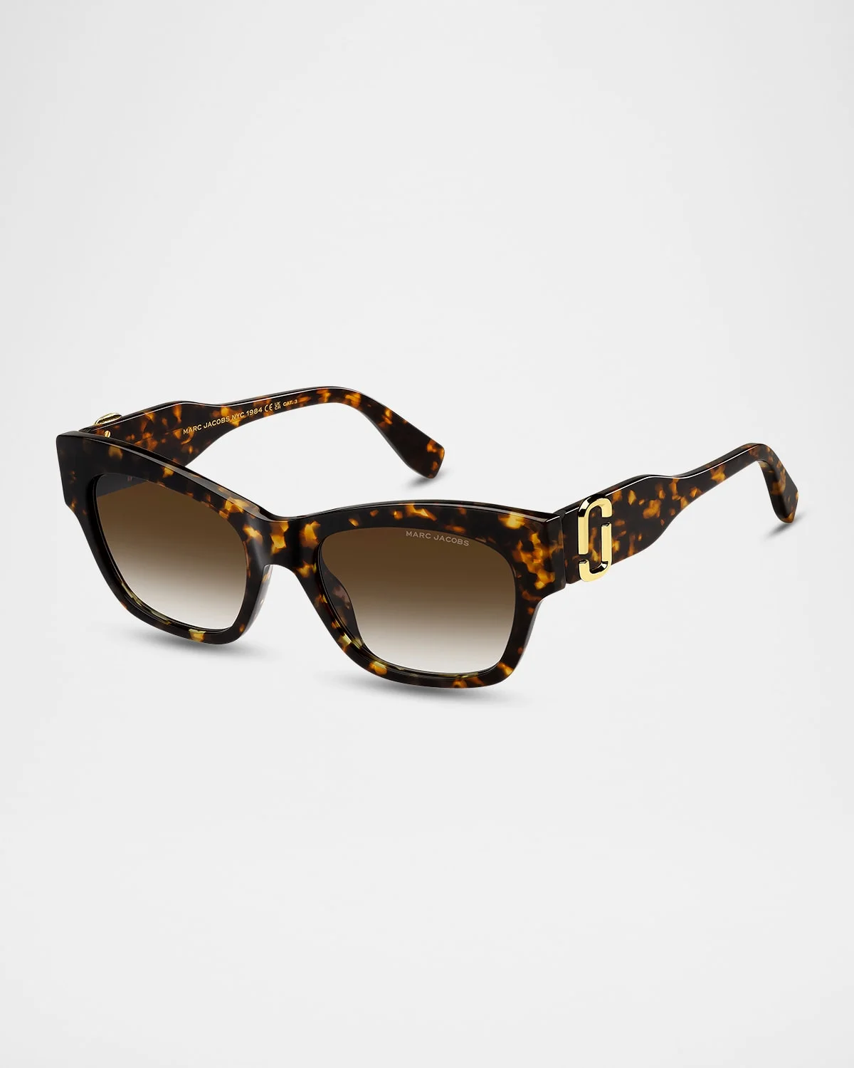 Acetate Rectangle Sunglasses - 1