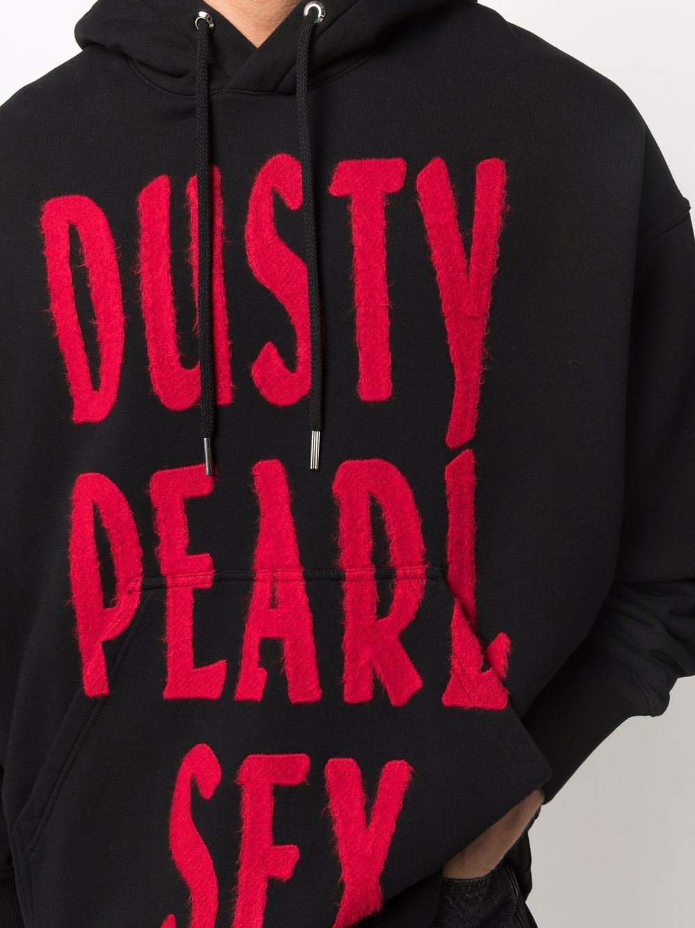 slogan-print hoodie - 5