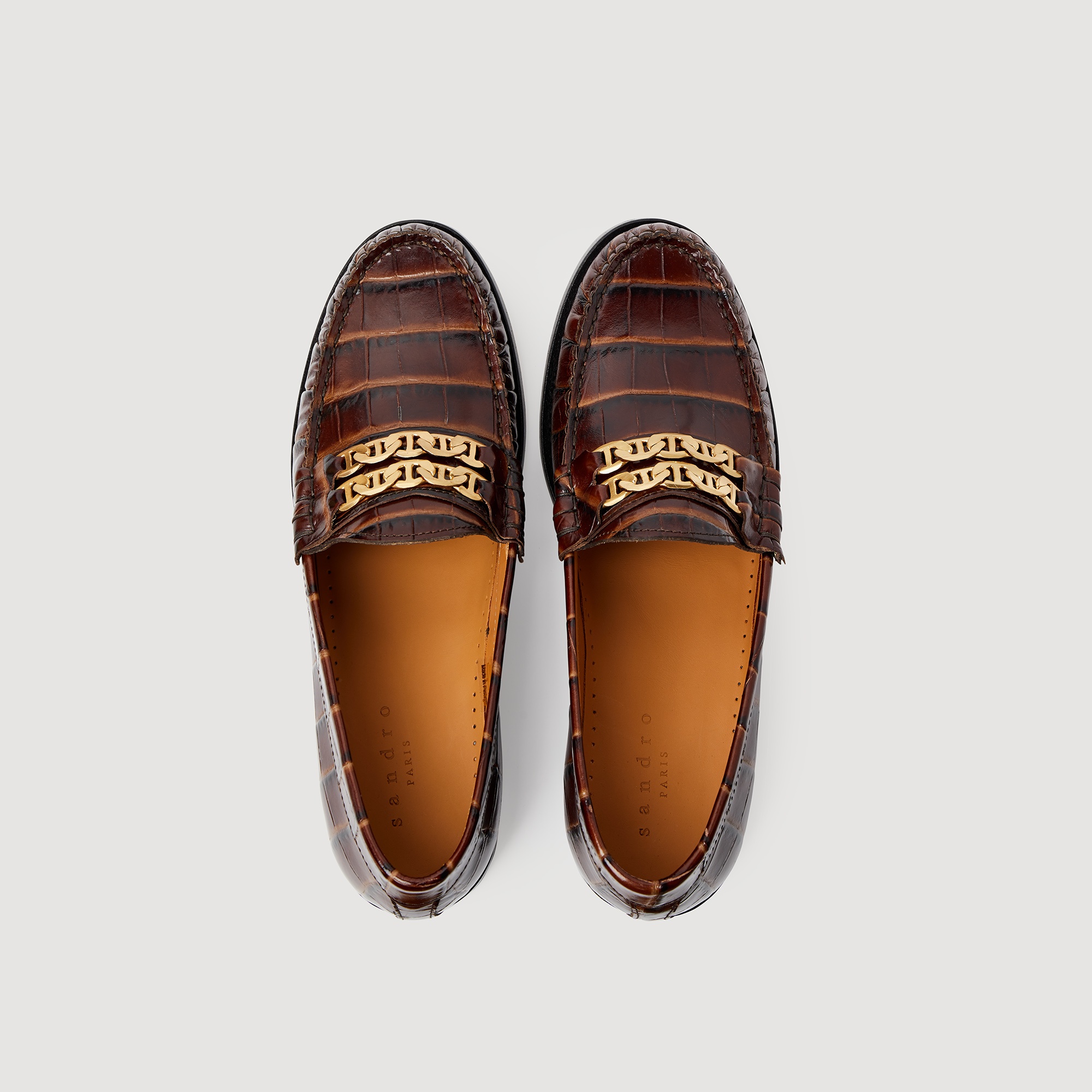 Leather loafers - 4