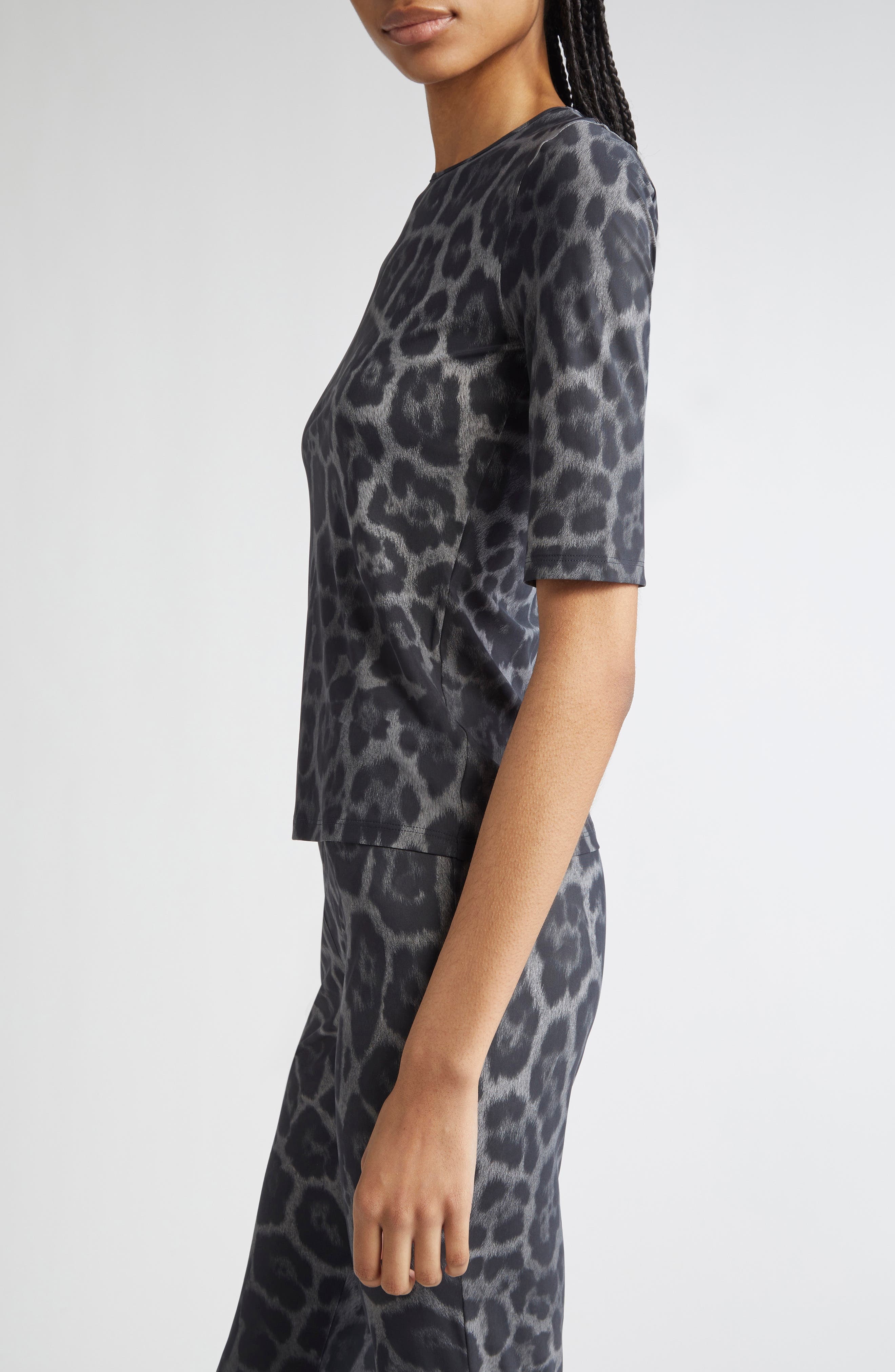Stella McCartney Leopard Print Top in 1230 - 4