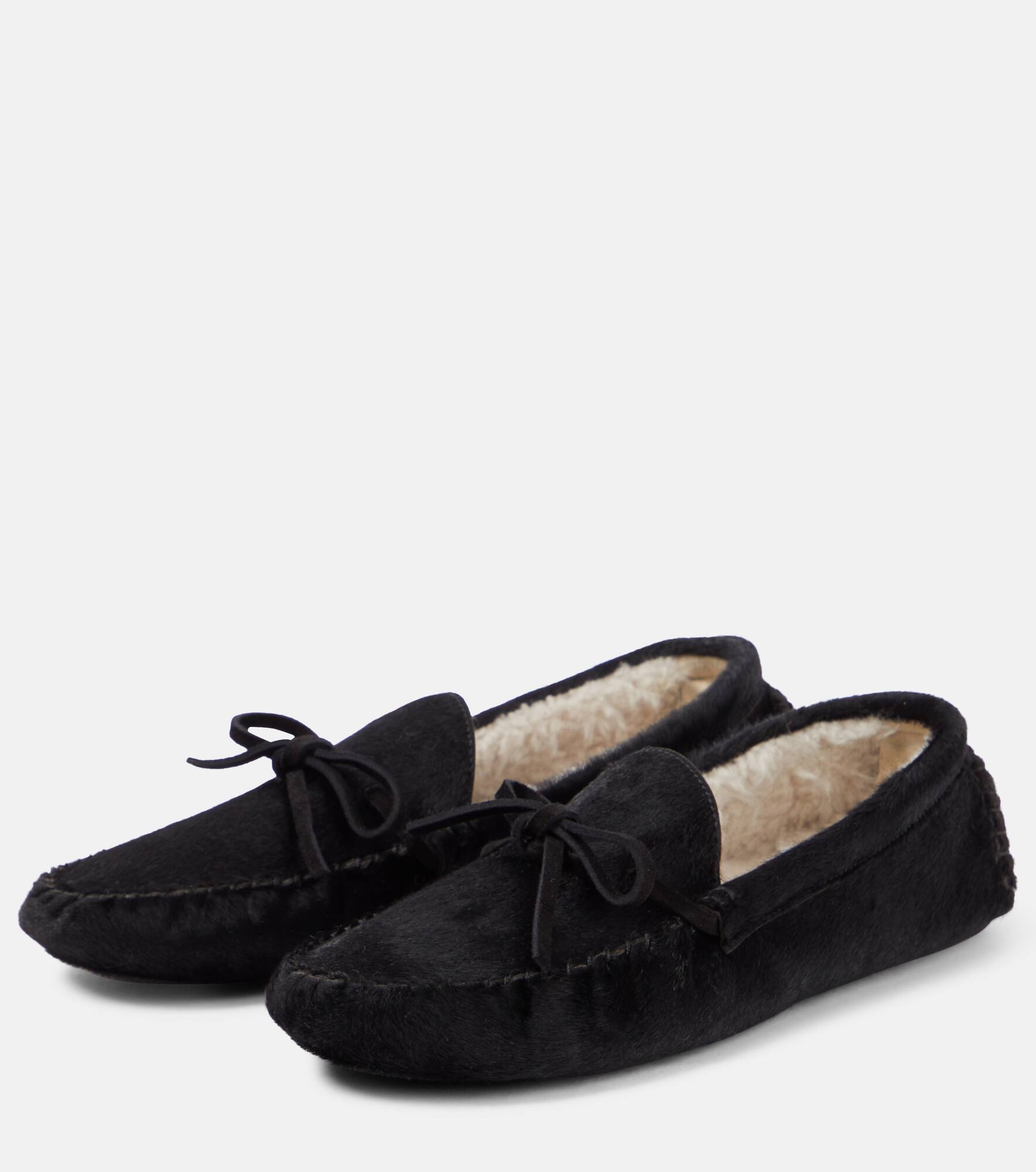 Lucca calf hair moccasins - 5