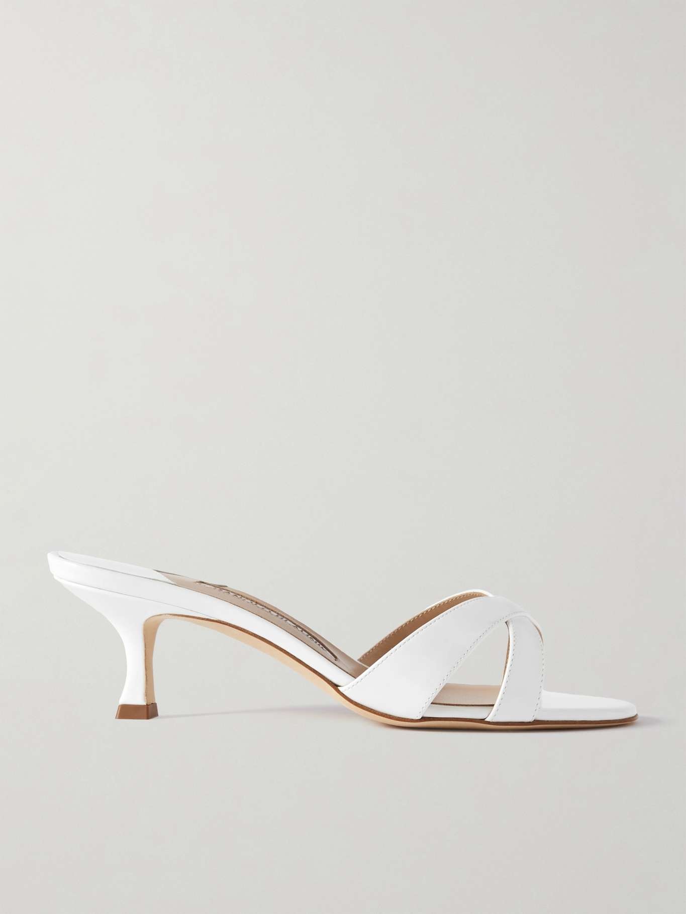 Callamu 50 patent leather mules - 1