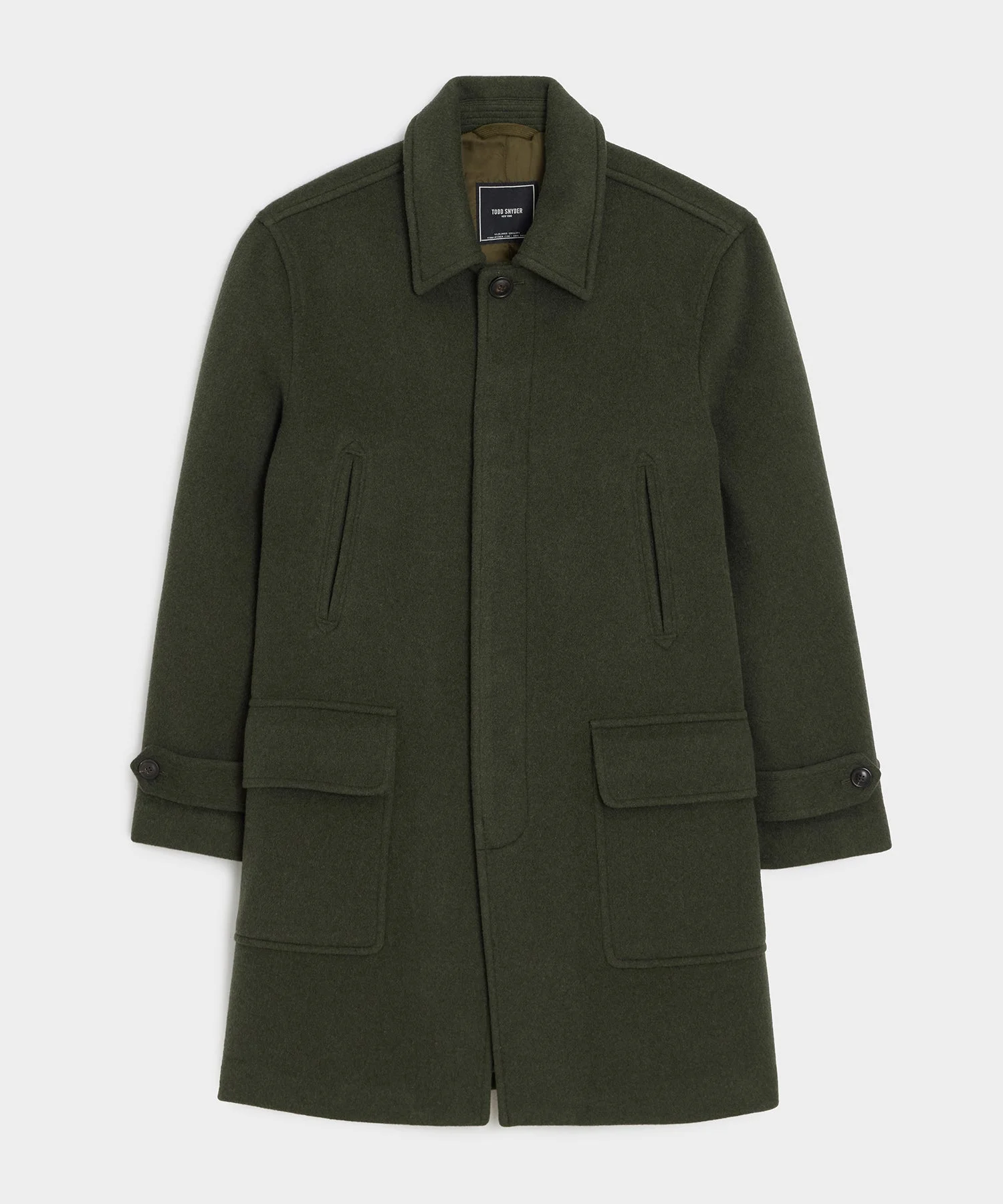 Italian Wool-Cashmere Car Coat - 1