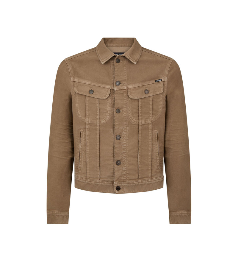 MOLESKIN DENIM JACKET - 1