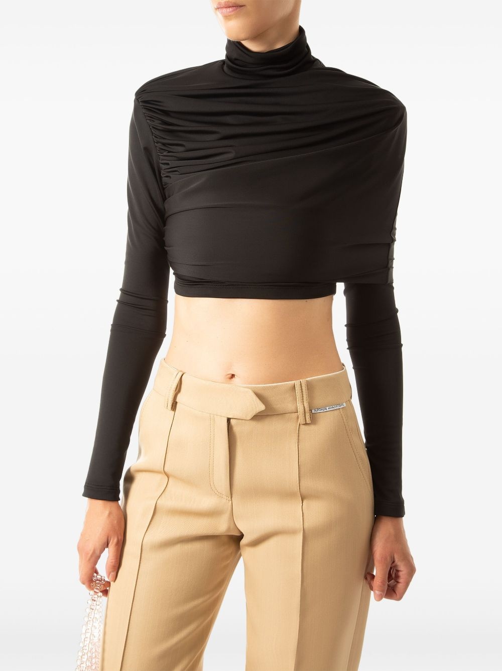 jersey crop top - 4