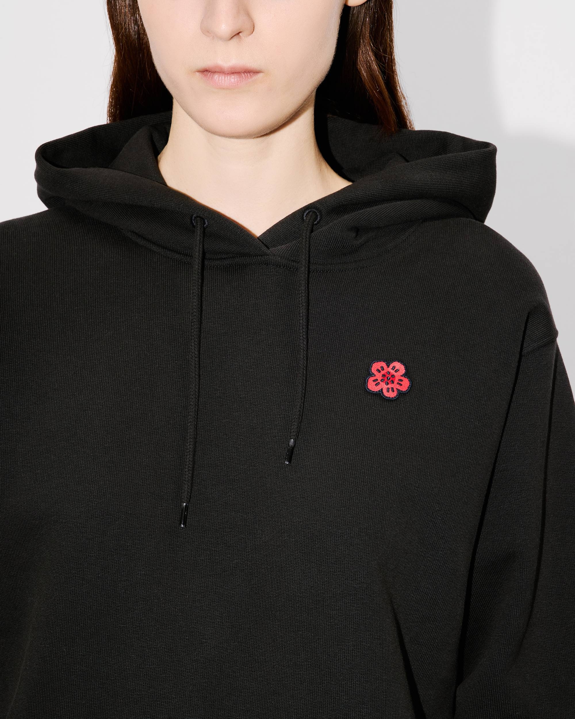 'Boke Flower' classic embroidered hoodie - 6