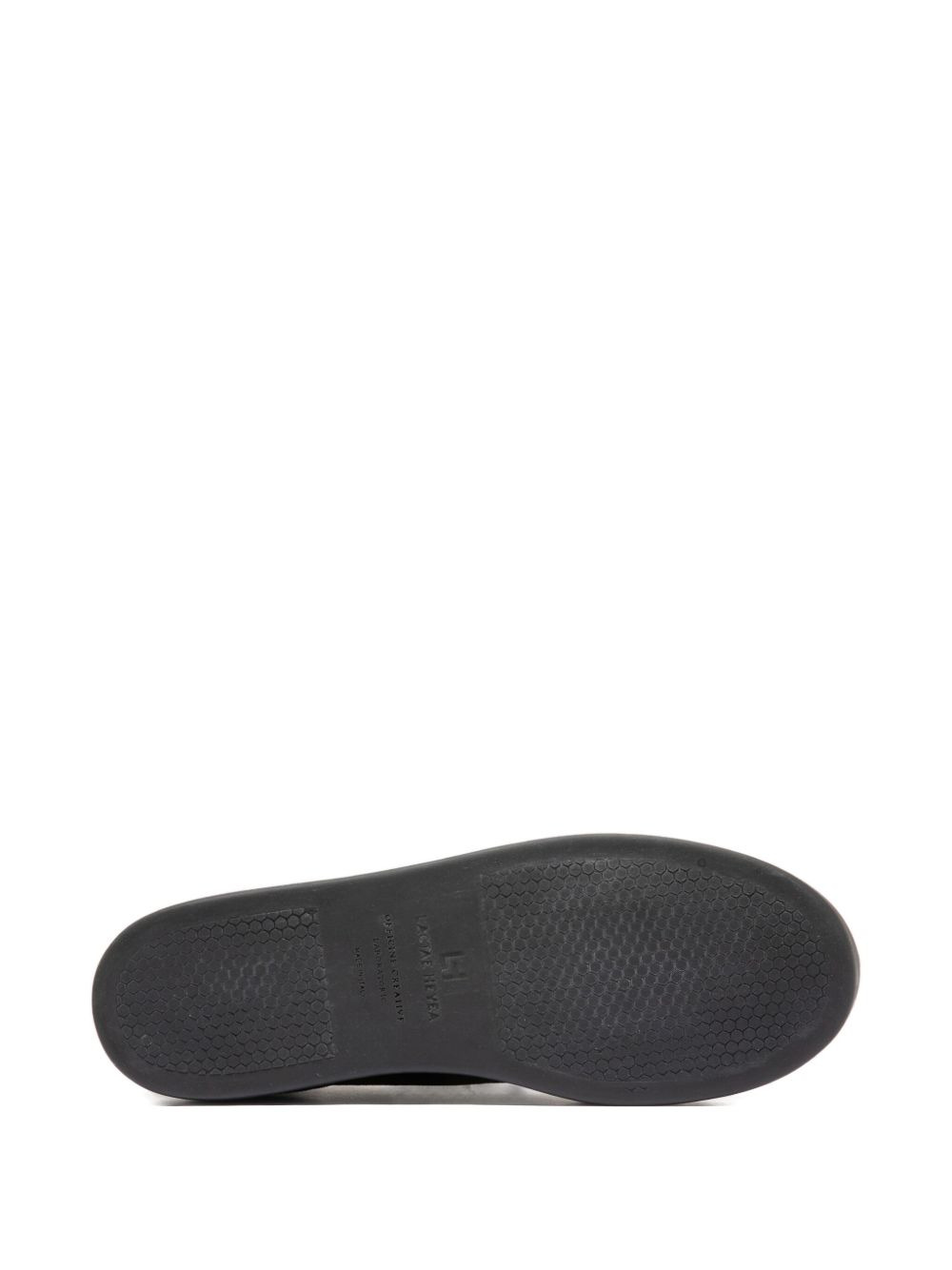 lace-up suede trainers - 4