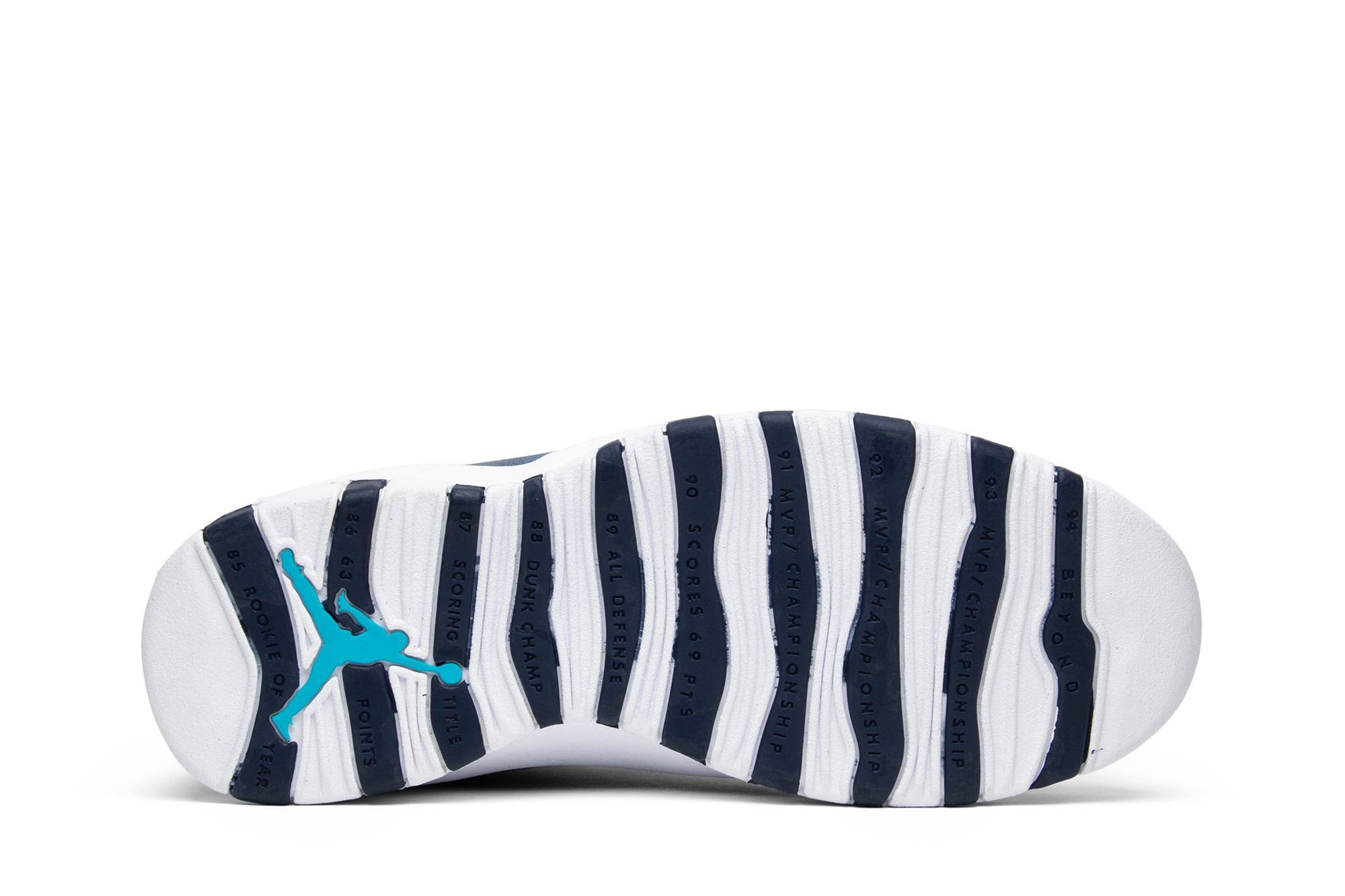 Jordan Air Jordan 10 Retro 'Los Angeles' goat REVERSIBLE