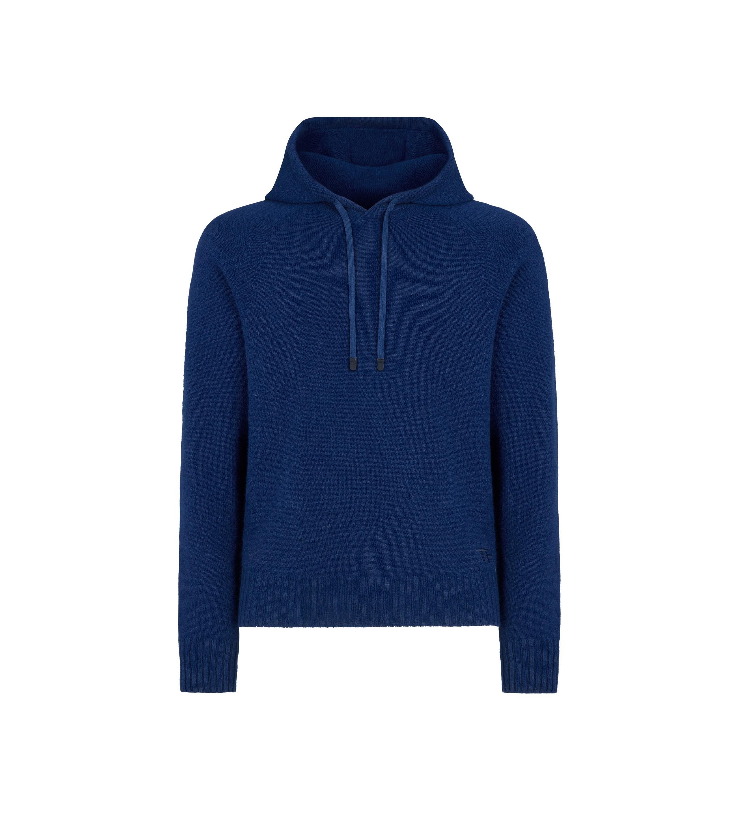 SEAMLESS CASHMERE HOODIE - 1