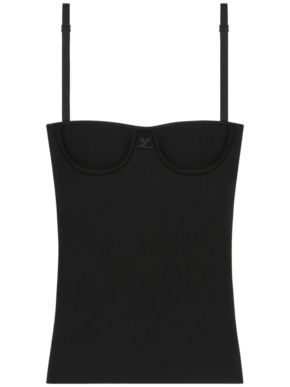 lingerie interlock top - 1