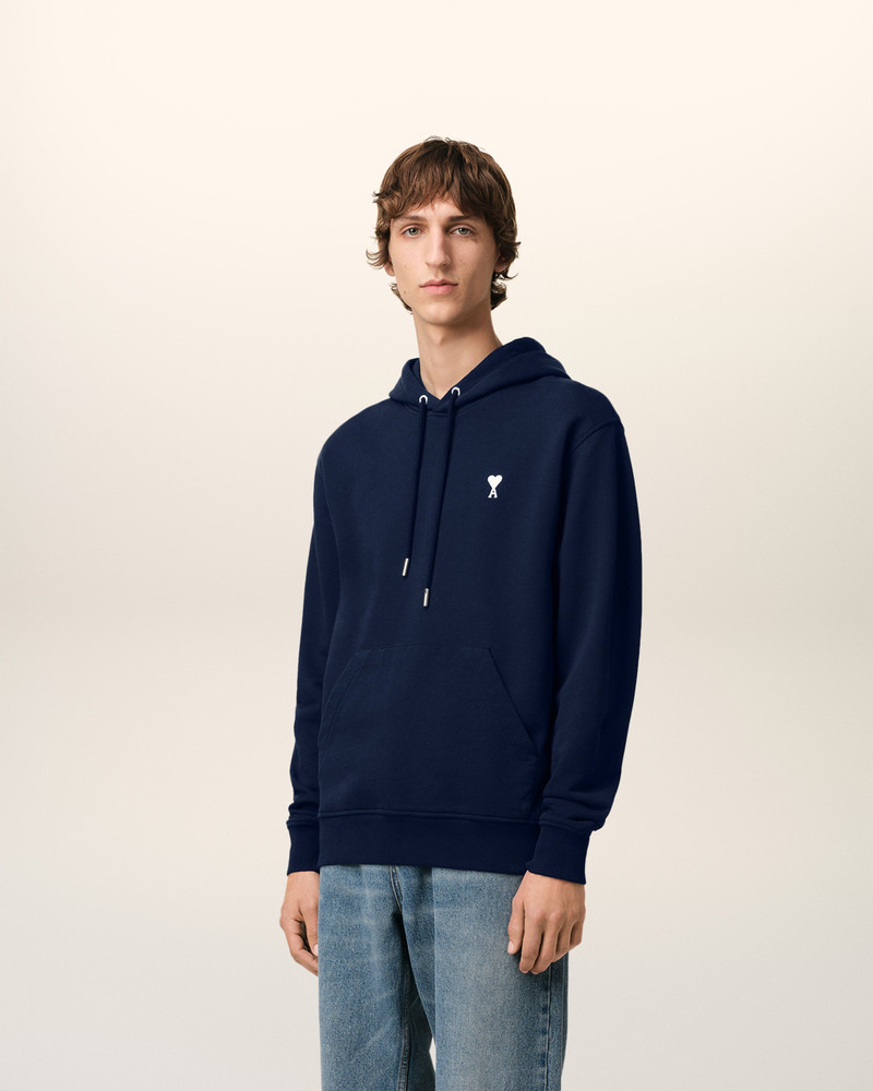 NAVY COTTON AMI DE COEUR HOODIE 6