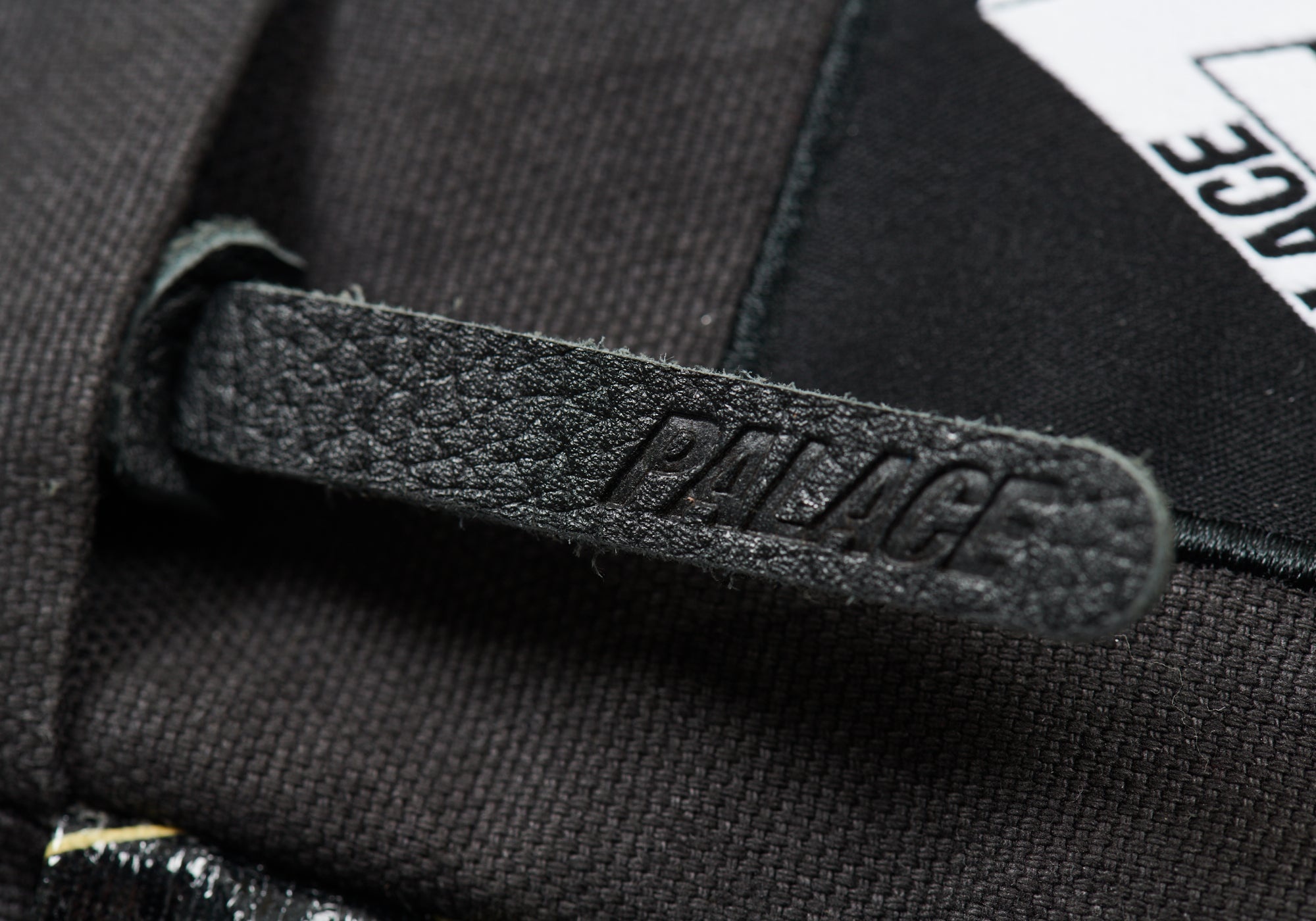 PALACE X-PAC COTTON CANVAS SHOT BAG BLACK - 4