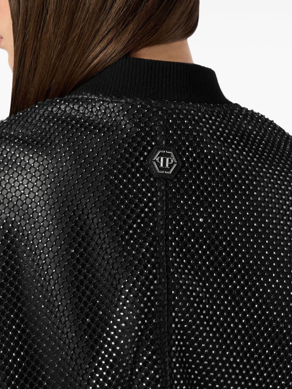leather bomber jacket - 4