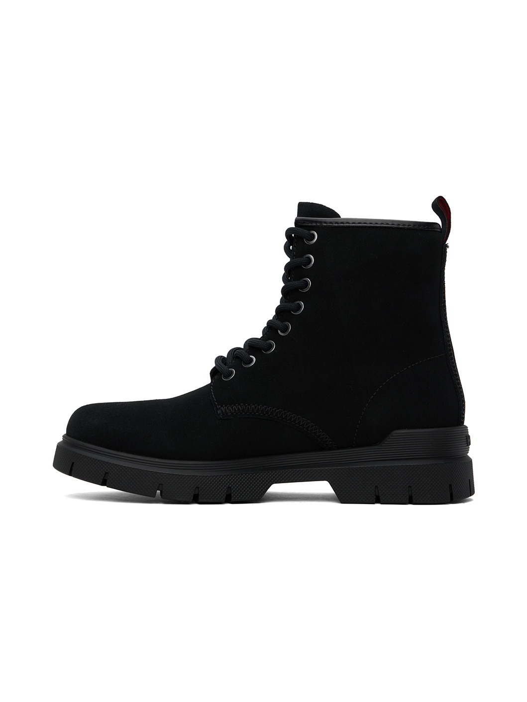 Black Embossed Boots - 3