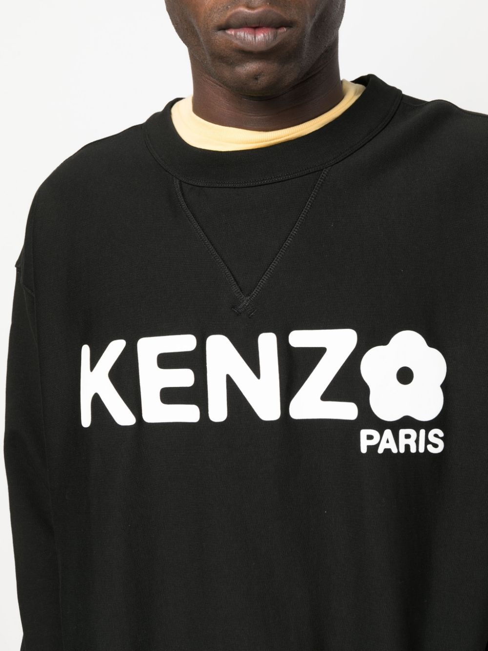 logo-print crew-neck sweatshirt - 5