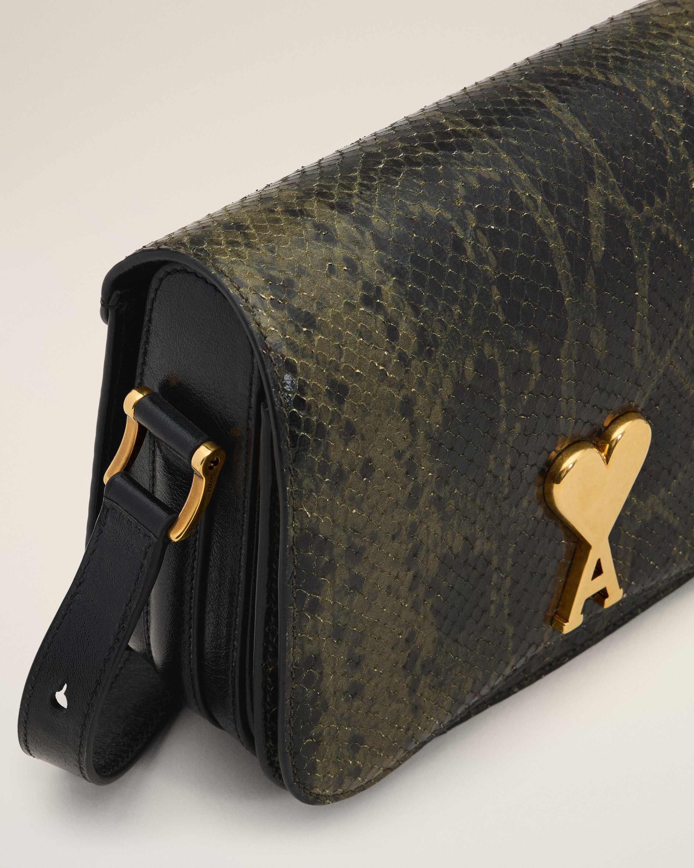 GREEN LEATHER PARIS PARIS BAG - 4