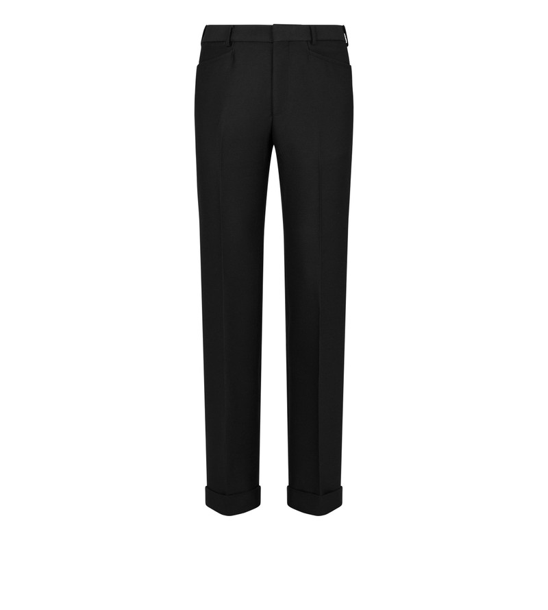 TECHNO GABARDINE ATTICUS WESTERN POCKET TROUSER 1