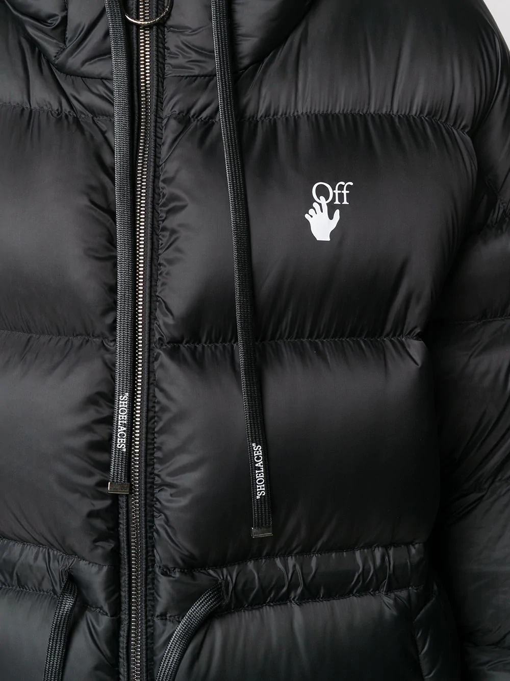 logo-print puffer jacket - 5