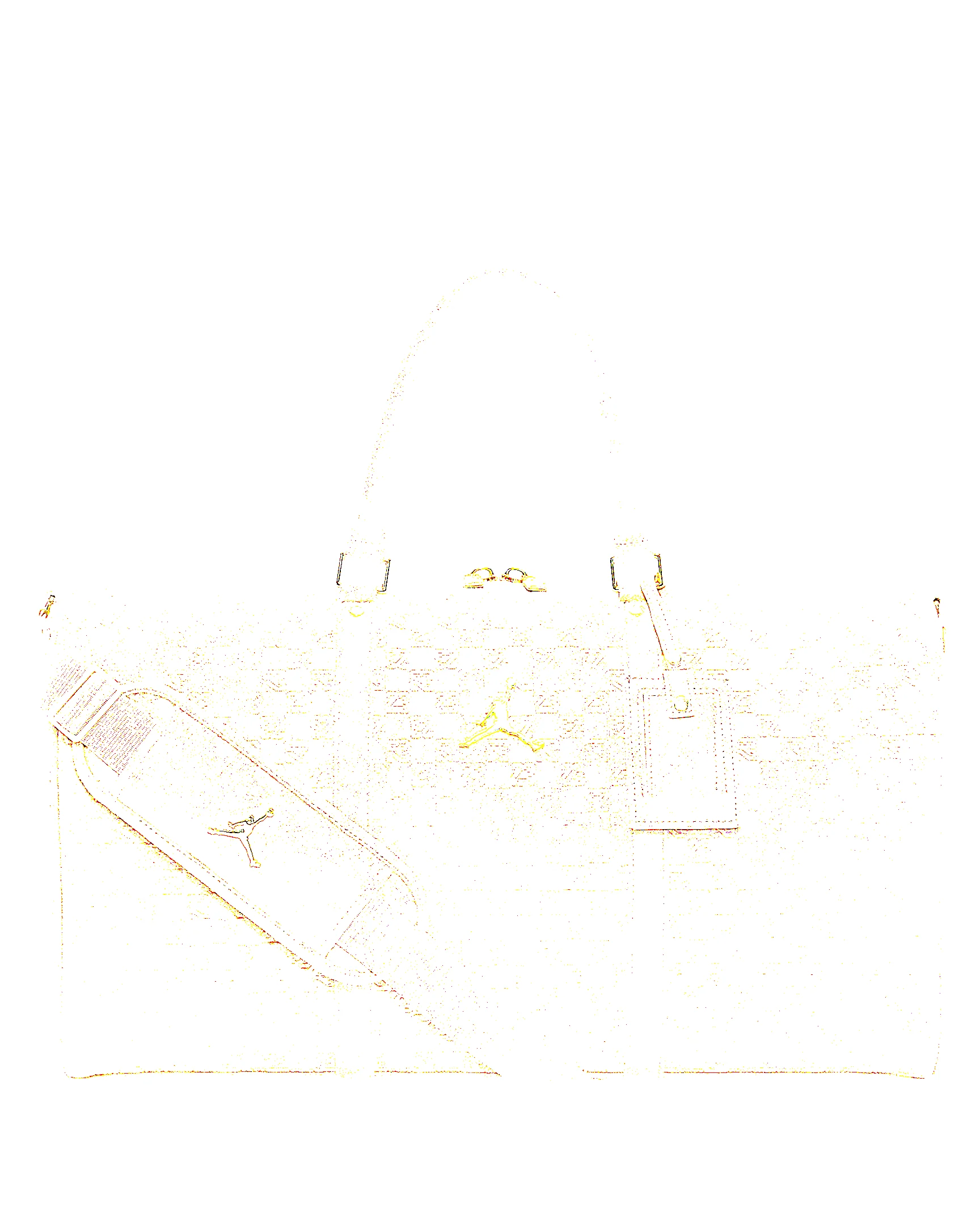 Jordan Suede Monogram Duffel (40L) - 1