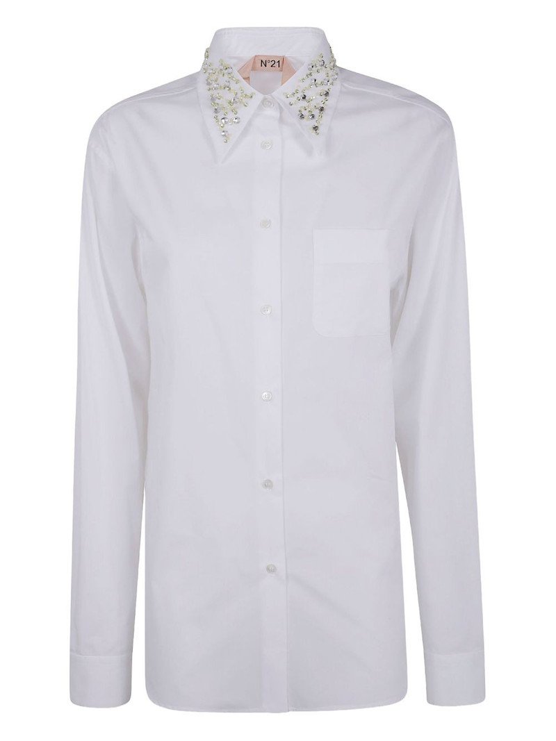 embellished-collar shirt 1