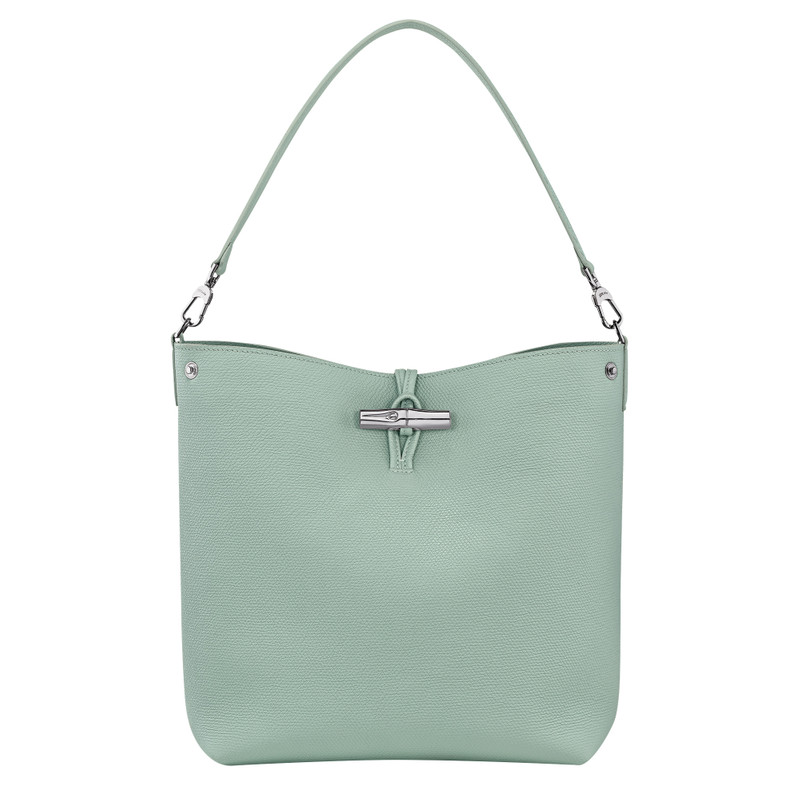 Le Roseau M Shoulder bag Celadon - Leather 1