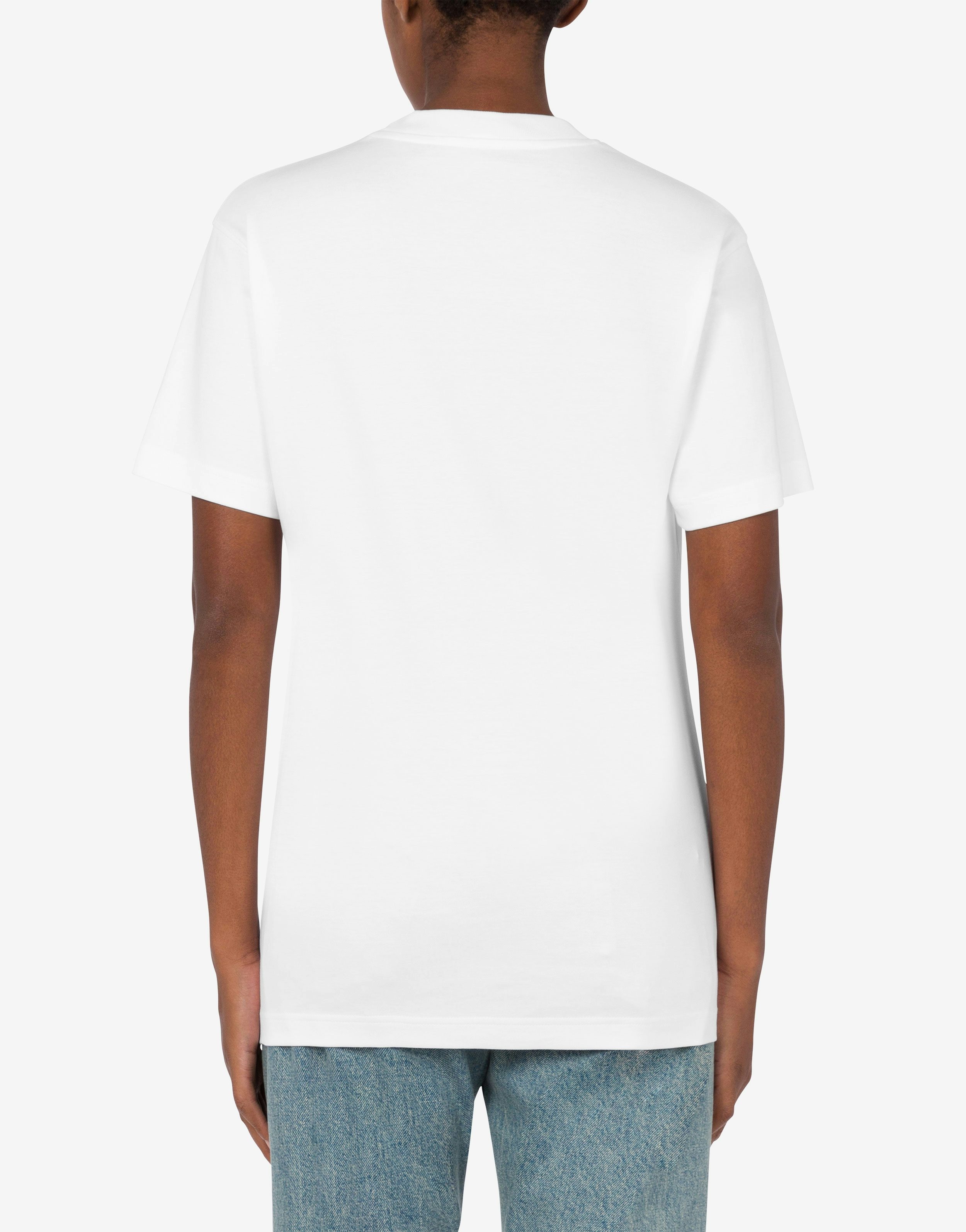 T-SHIRT IN INTERLOCK COTTON CECI N'EST PAS UNE CRAVATTE - 3