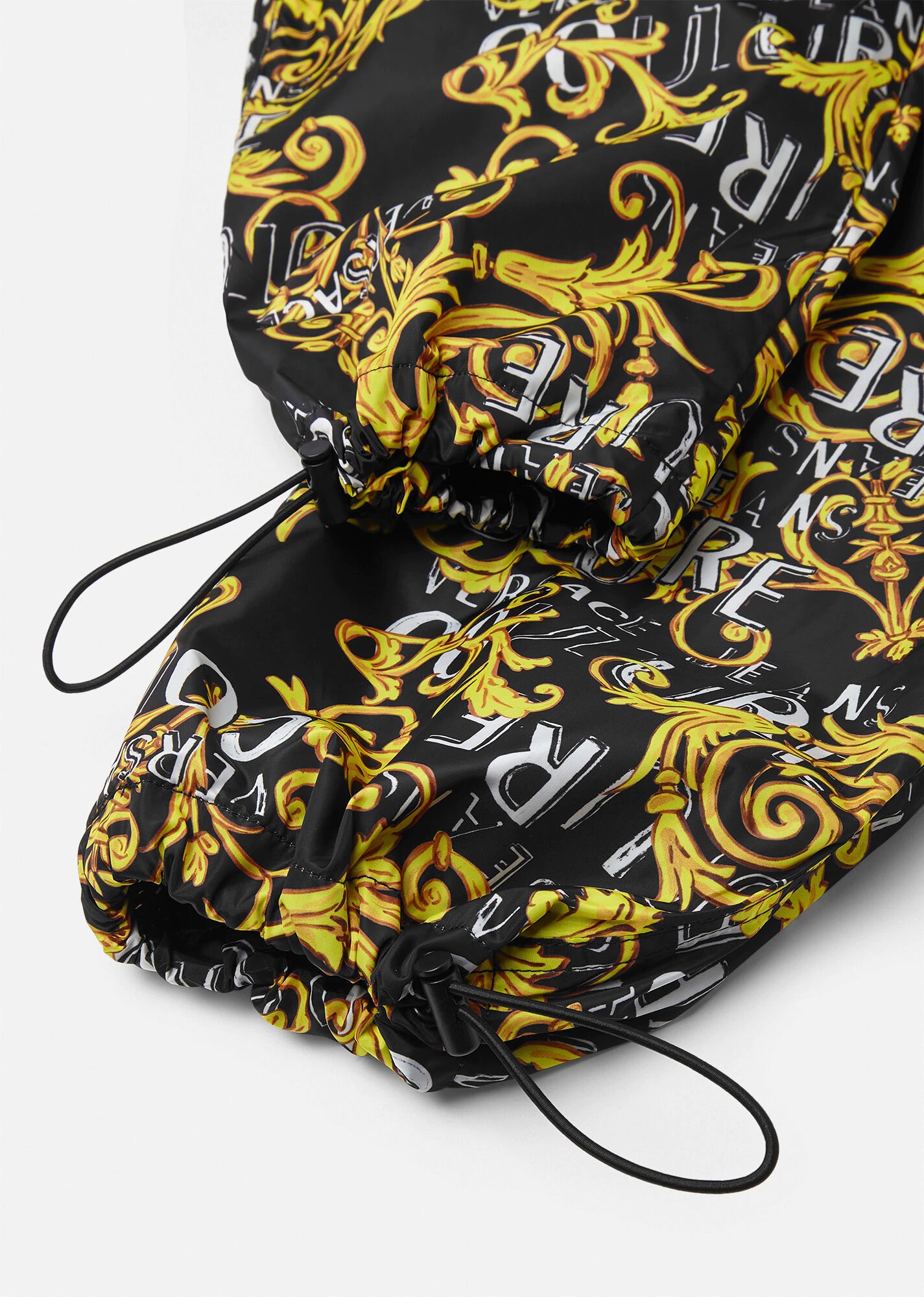 Logo Couture Drawstring Pants - 4